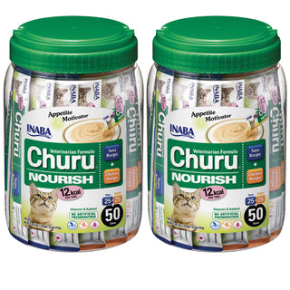 INABA Veterinarian Formula Churu Nourish, Chicken & Tuna Recipe 100 count
