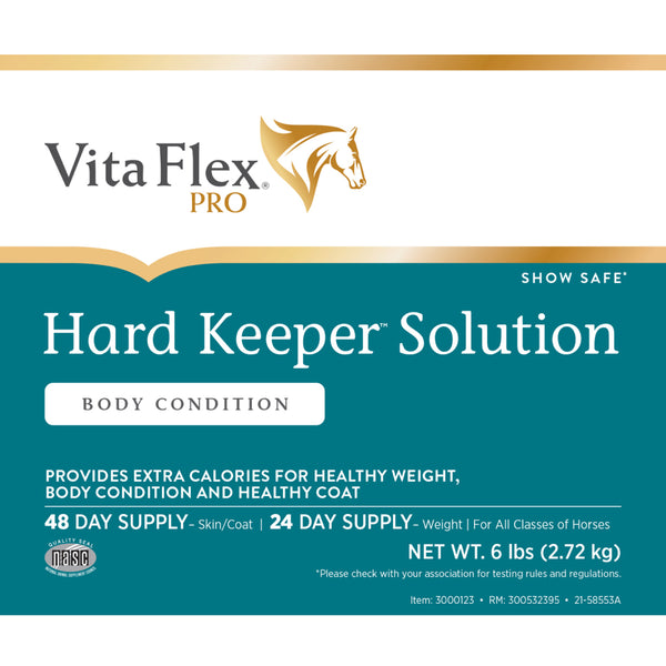 Vita Flex Hard Keeper Solution Weight Supplement For Horses (6 lb)