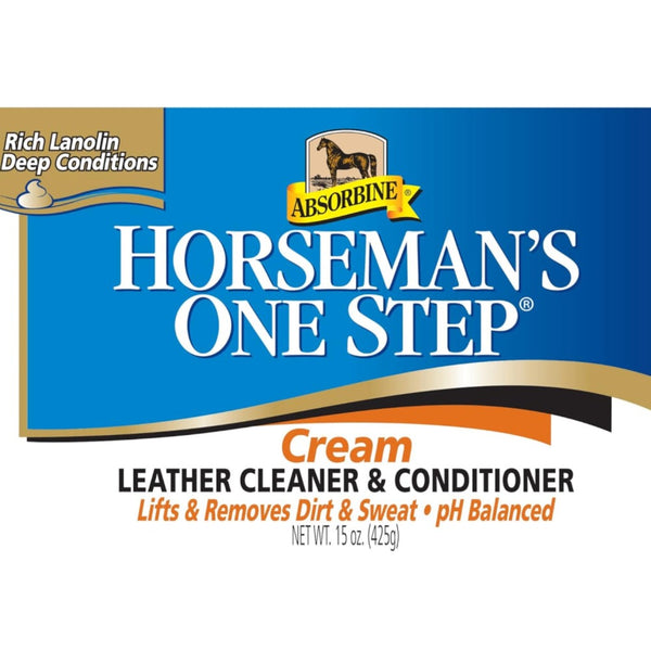 Absorbine Horseman's One Step Leather Cleaner & Conditioner (15 oz)