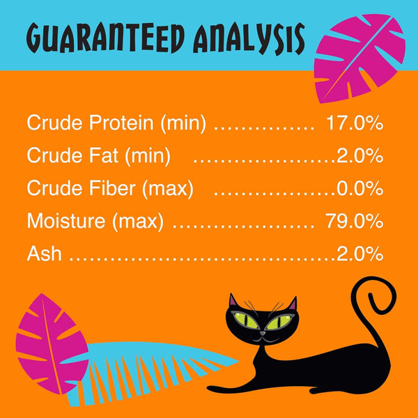 Guaranteed analysis of this tiki cat kitten wet food
