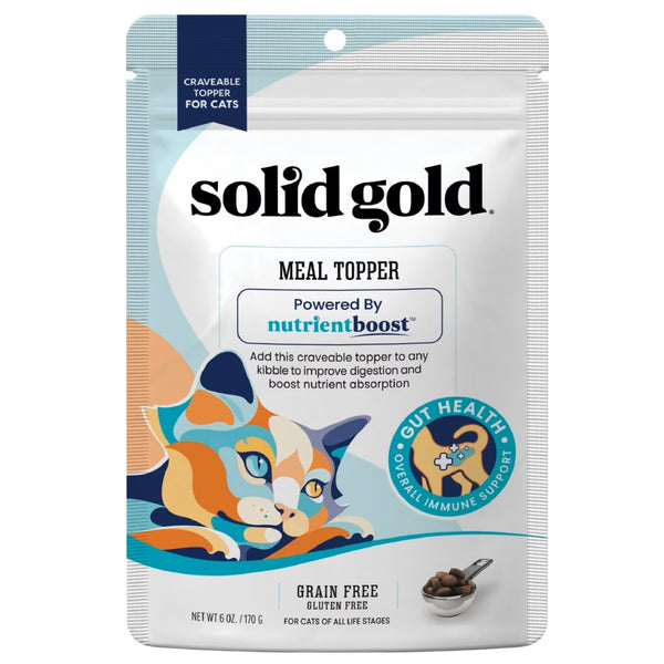 Solid Gold Grain-Free Topper with NutrientBoost for cats