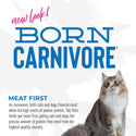 Tiki Cat Born Carnivore Herring & Salmon High Protein Dry Food For Cats (2.8 lbs)
