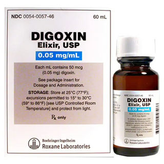Digoxin Oral Solution 0.05mg/mL (60 ml)
