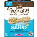 Merrick Fresh Kisses dental treats for dogs with mint-flavored breath strips 16 count
