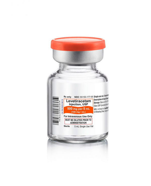 Levetiracetam Injection 100mg/ml (5m vial)