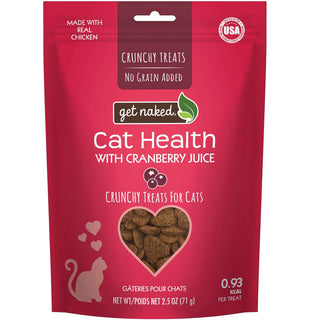 Get Naked Urinary Health Grain-Free Crunchy Cat Treats, 2.5-oz bag