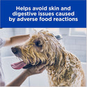 hill's prescription diet z/d helps avoid skin and digestive issues caused by adverse food reactions