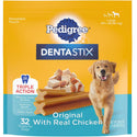 Pedigree Dentastix Large Original Chicken Flavor Dental Dog Treats 32 count