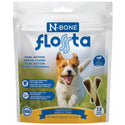 N-Bone FLOSSta Dual Action Chicken Flavor Dental Dog Chews 15ct