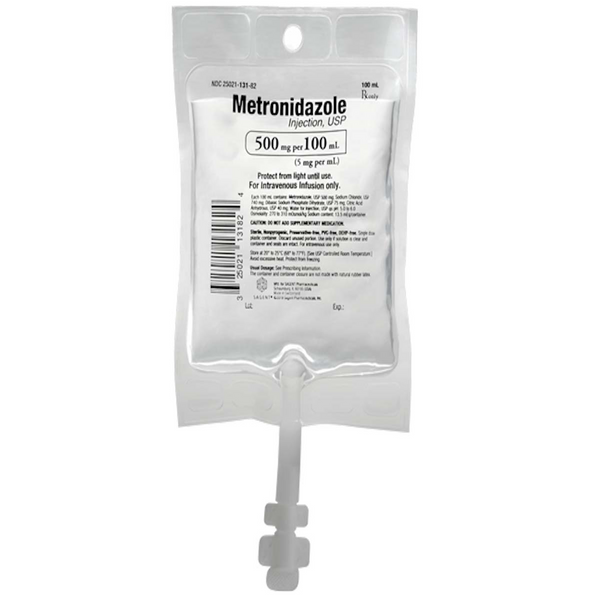 Metronidazole 5mg/ml Injection (100 ml)