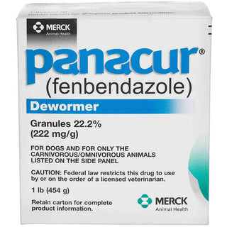 Panacur Dewormer Granules 22.2% for Dogs (1 lb)
