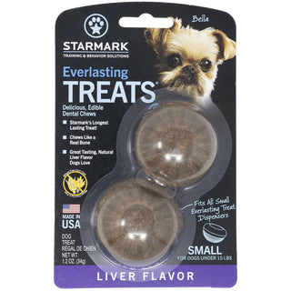 Starmark Everlasting Treats Liver Flavor Dental Chews Small
